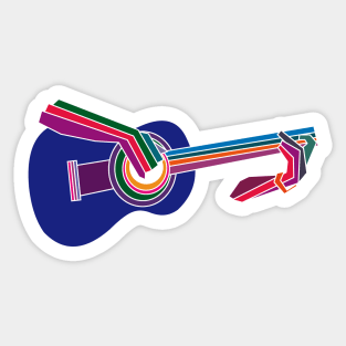 Guitarist Sticker